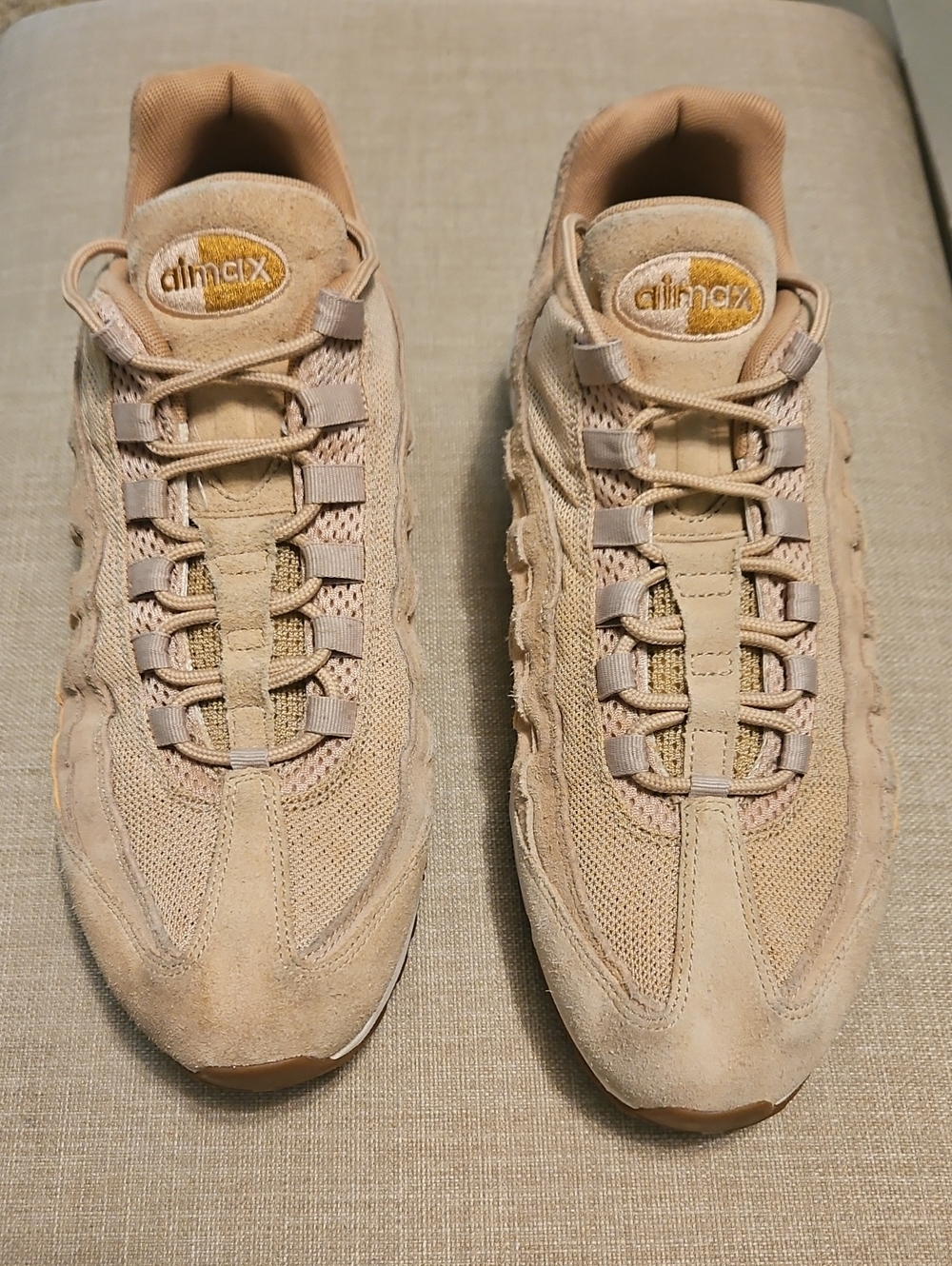 Nike Air Max 95 Premium SE Vachetta Tan Snake 2018 - Men's Size 12